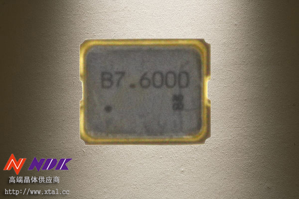 7.6MHz有源晶振NZ2520SA-7.600000MHZ 3V ±30ppm NDK晶振 2520晶振