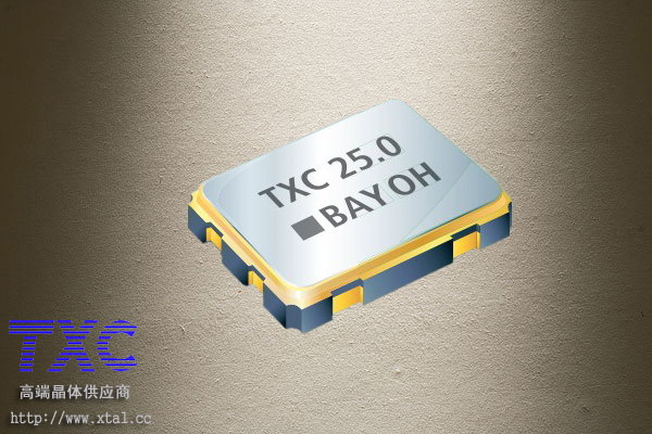 TXC晶振,7C07300013,7.3728MHz有源晶振,3.3V,30PPM,-10~+70℃