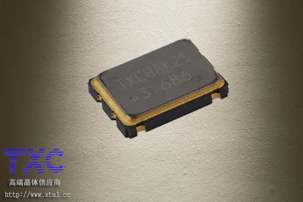 7W03600600,3.6864MHz有源晶振,3.3V,50PPM,-40~+105℃,TXC晶振,5x7晶振