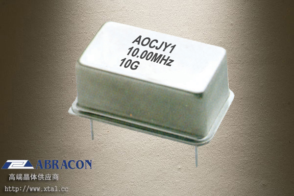 AOCJY1-10.000MHZ,10MHz压控恒温晶振,VCOCXO晶振,Abracon艾博康晶振,3.3V,±50ppb