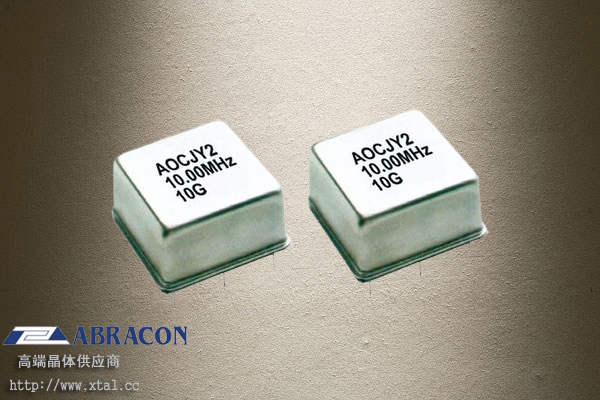 AOCJY2-10.000MHZ,10MHz压控恒温晶振,VCOCXO晶振,Abracon艾博康晶振,3.3V,±5ppb