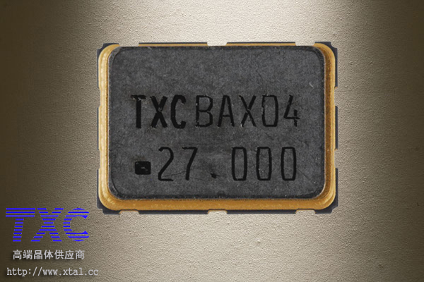 6U27000082,27MHz压控晶振,TXC晶振,VCXO晶振,3.3V,50PPM,-10°C ~ 70°C