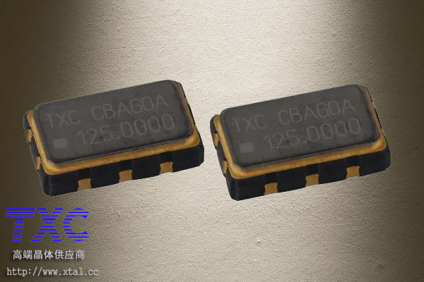 CBA2570001,125MHz差分晶振,TXC晶振,LVPECL晶振,3.3V,50PPM,-40°C ~ 85°C