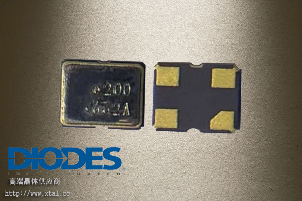 FJ2500009,25MHz有源晶振,DIODES美台晶振,3.3V,25PPM,-40°C ~ 85°C